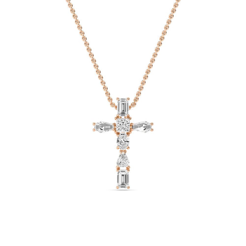 Noelia Bloom lab grown diamond pendant
