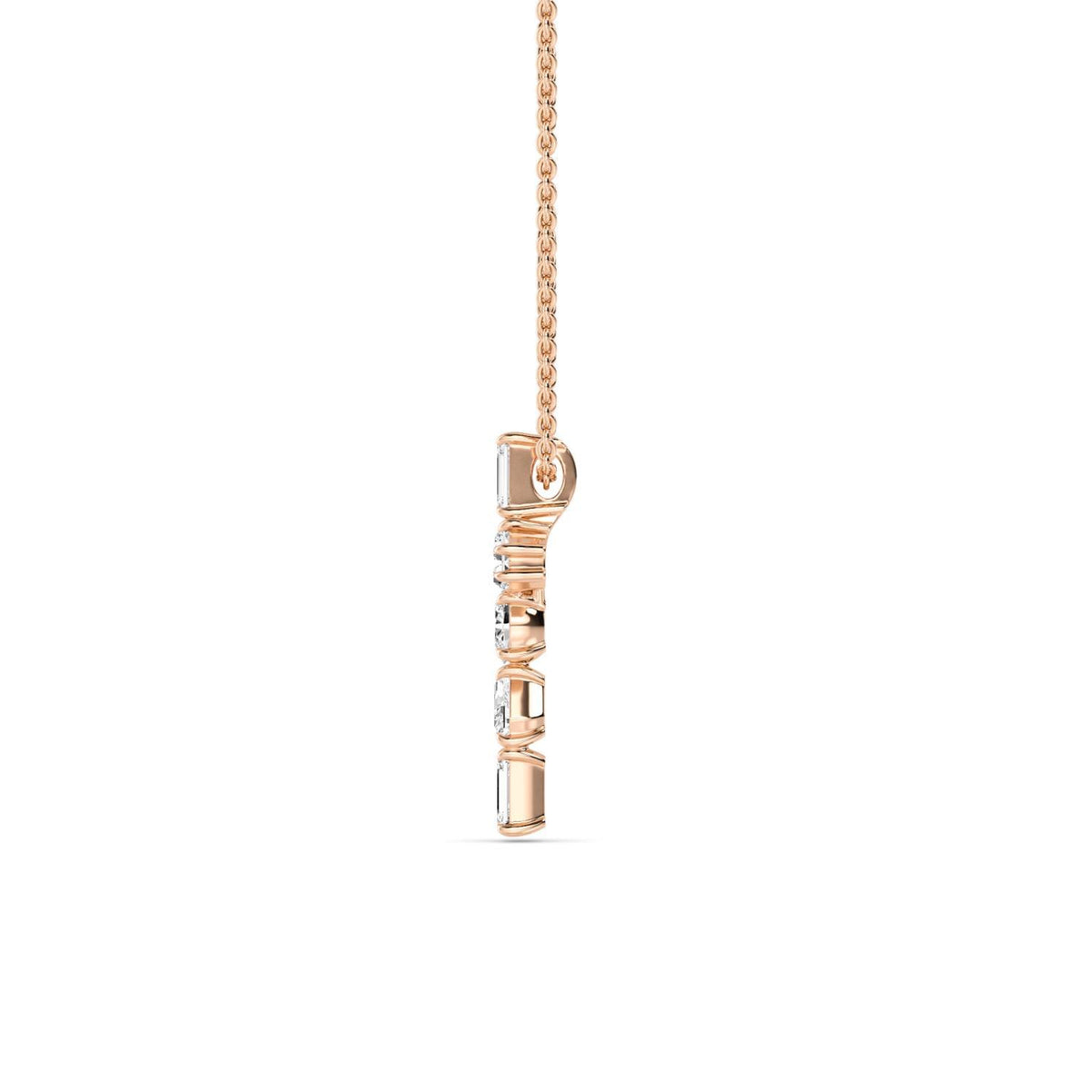Noelia Bloom lab grown diamond pendant