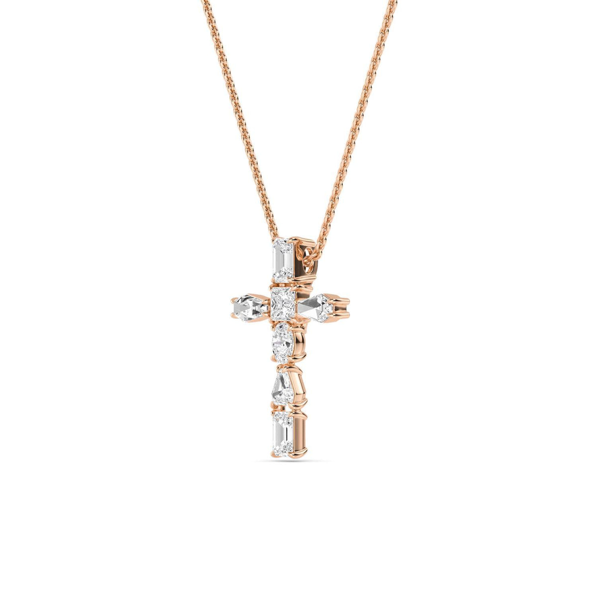Noelia Bloom lab grown diamond pendant