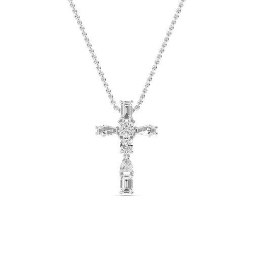 Noelia Bloom lab grown diamond pendant