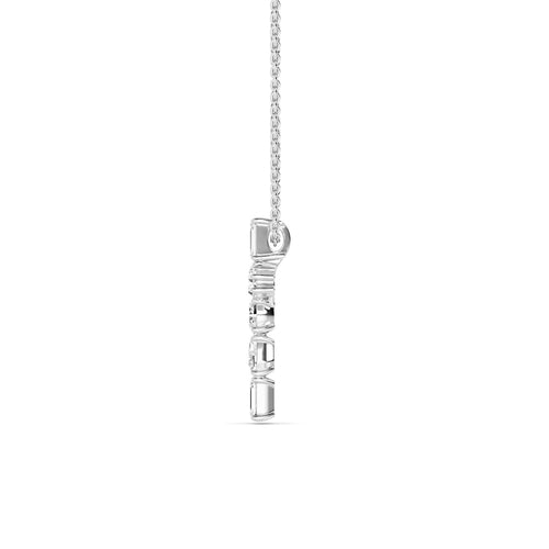 Noelia Bloom lab grown diamond pendant
