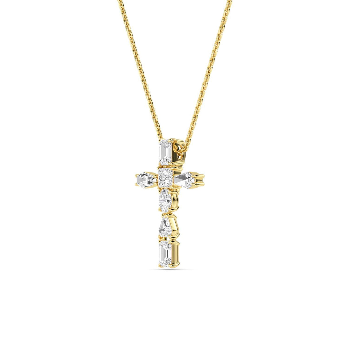 Noelia Bloom lab grown diamond pendant
