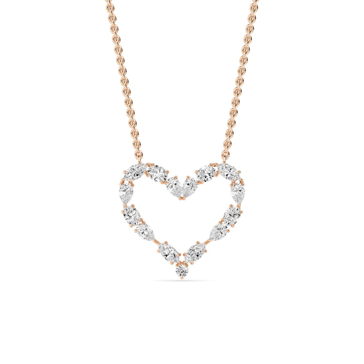 Noelia Dawn lab grown diamond pendant
