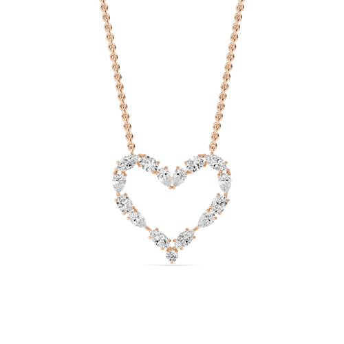 Noelia Dawn lab grown diamond pendant
