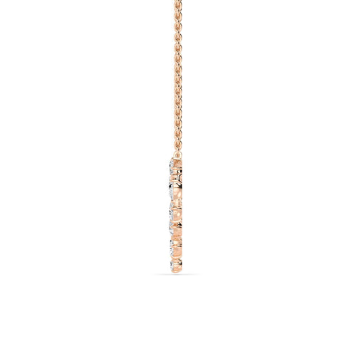 Noelia Dawn lab grown diamond pendant