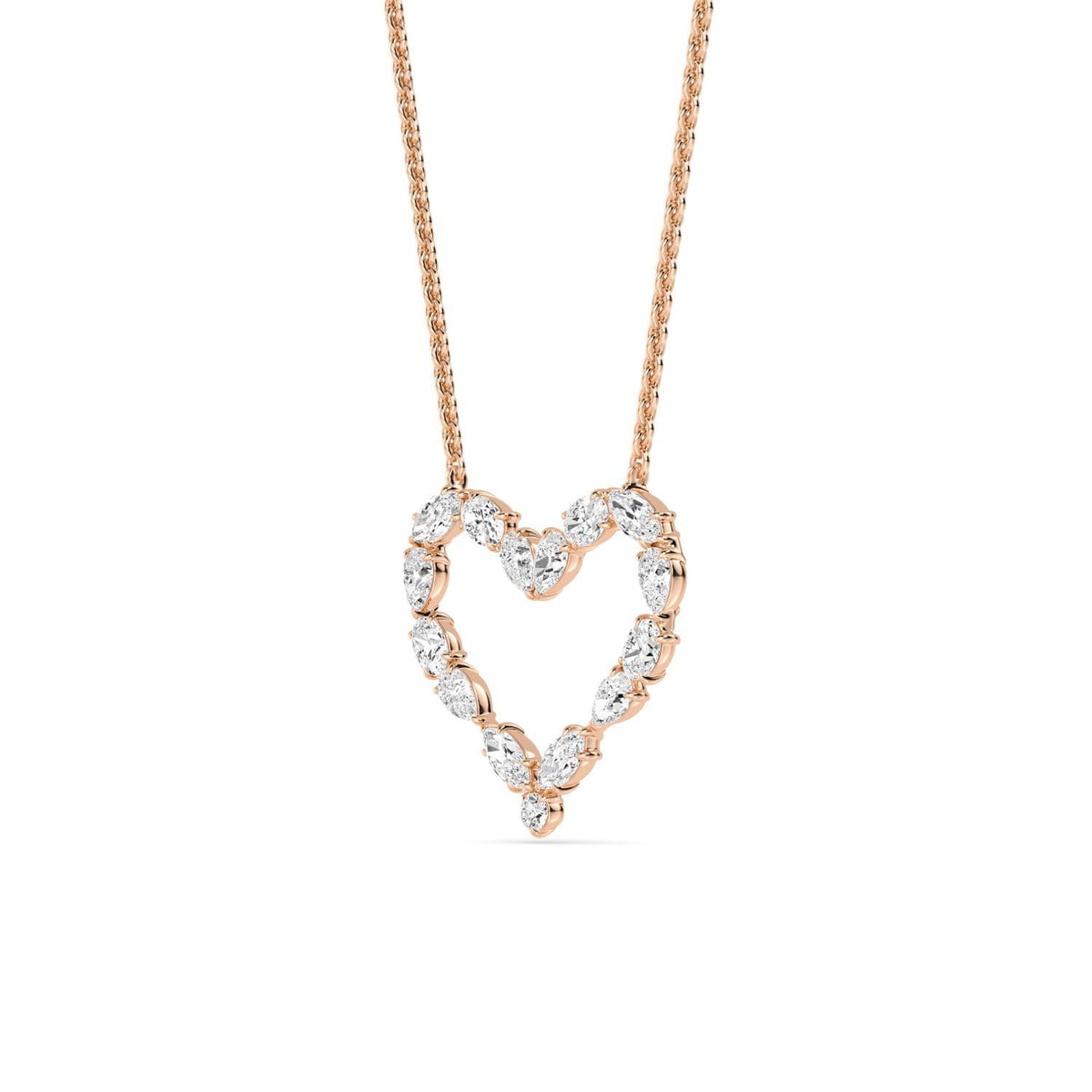 Noelia Dawn lab grown diamond pendant