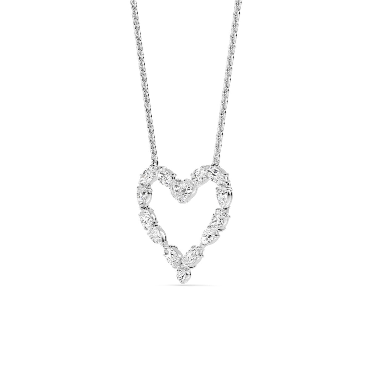 Noelia Dawn lab grown diamond pendant