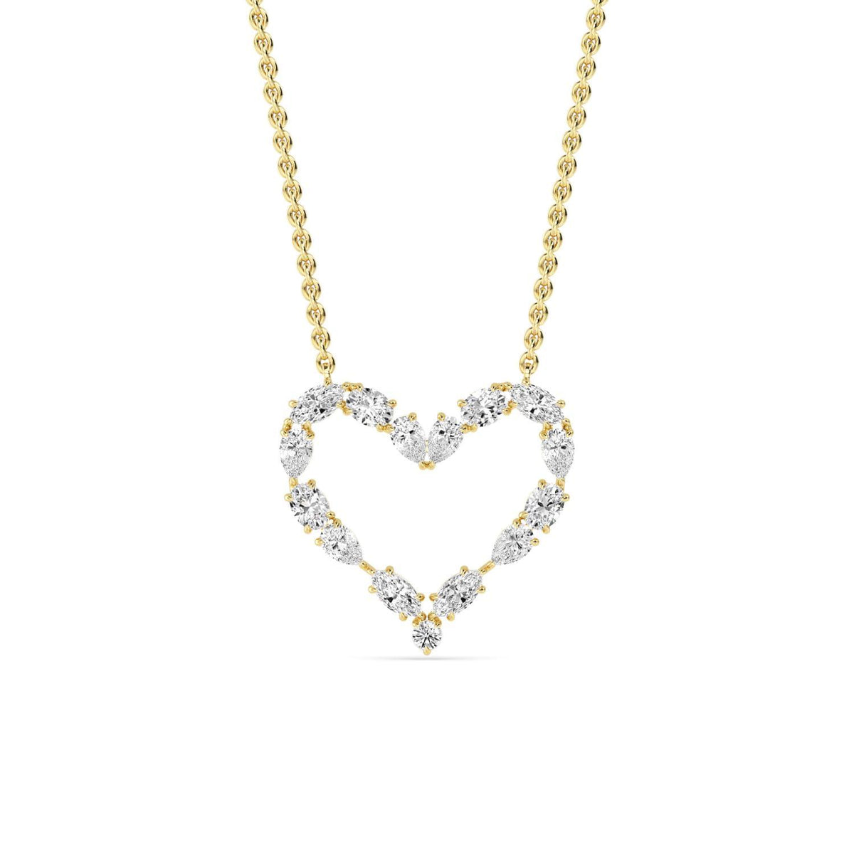 Noelia Dawn lab grown diamond pendant