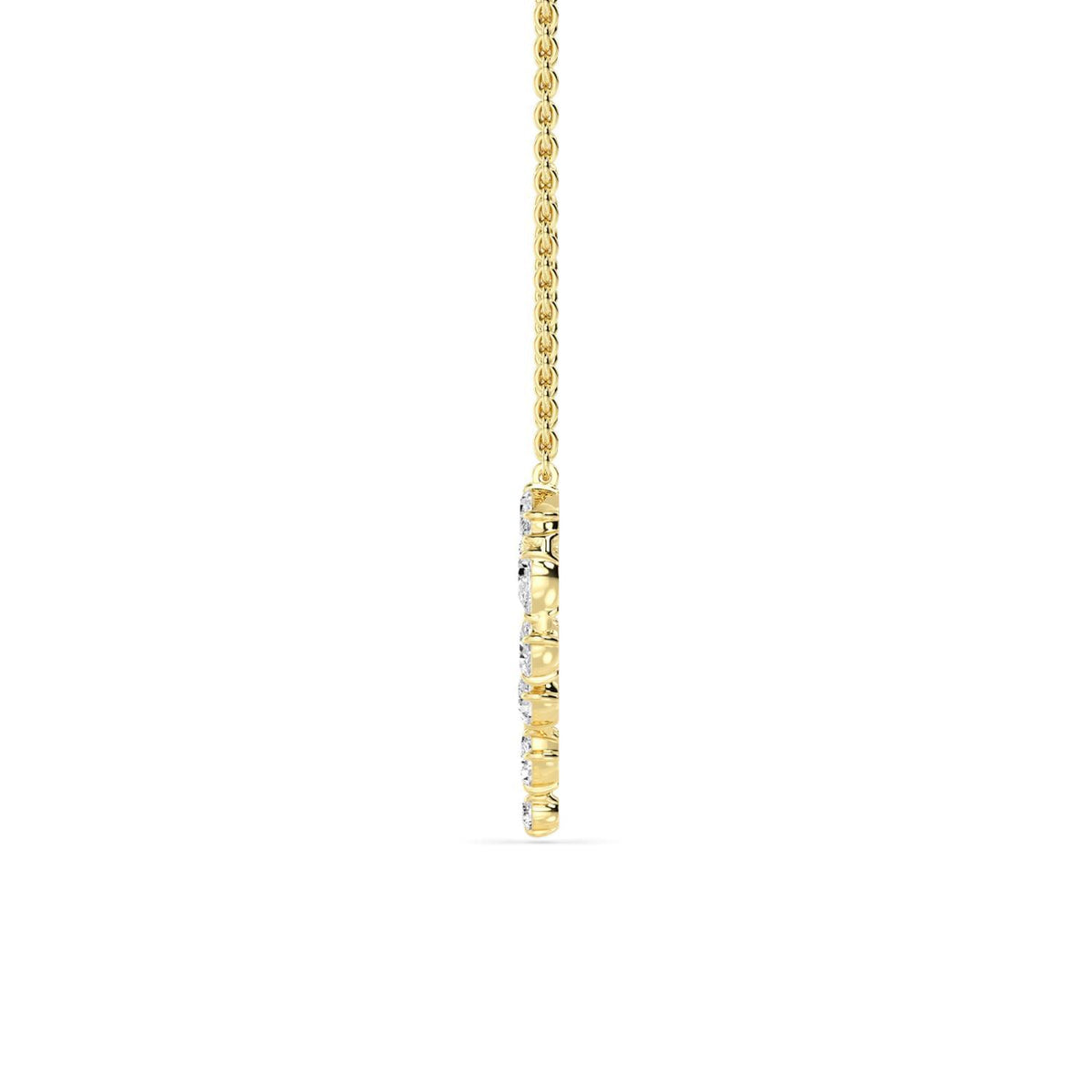 Noelia Dawn lab grown diamond pendant