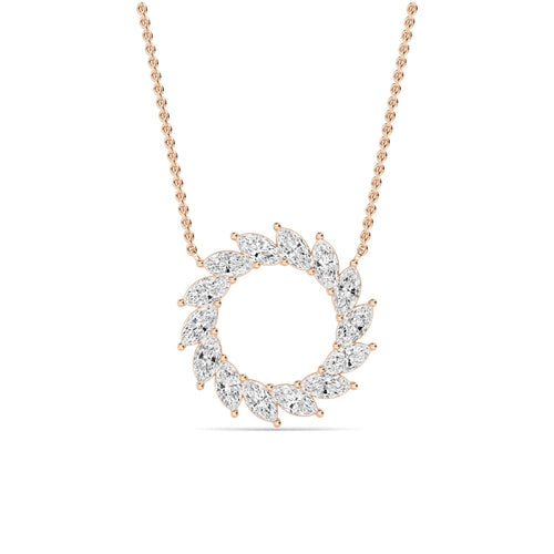 Noelia Grace lab grown diamond pendant