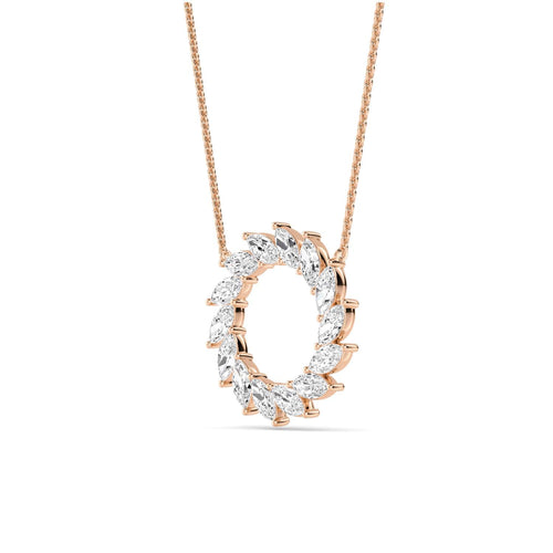 Noelia Grace lab grown diamond pendant