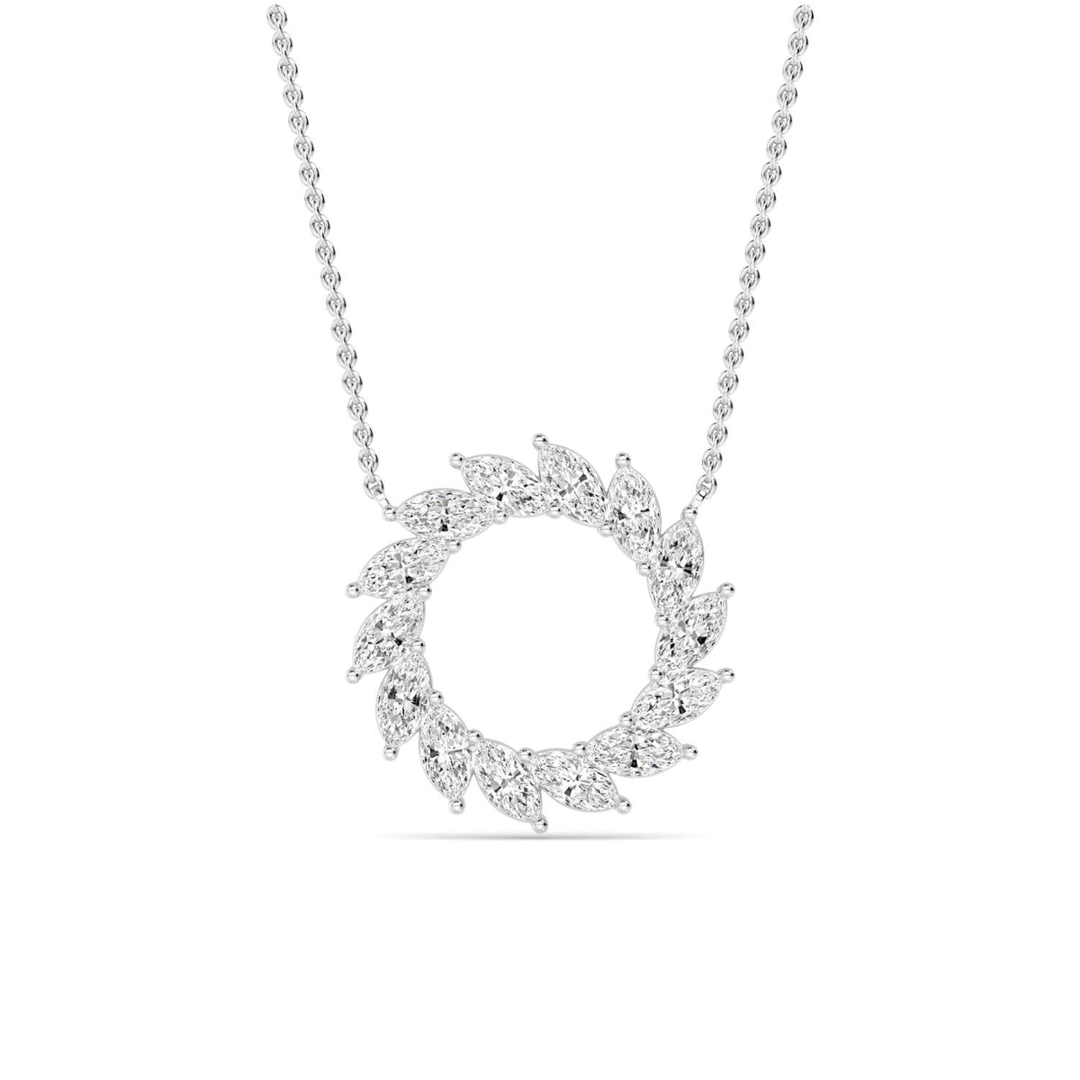 Noelia Grace lab grown diamond pendant