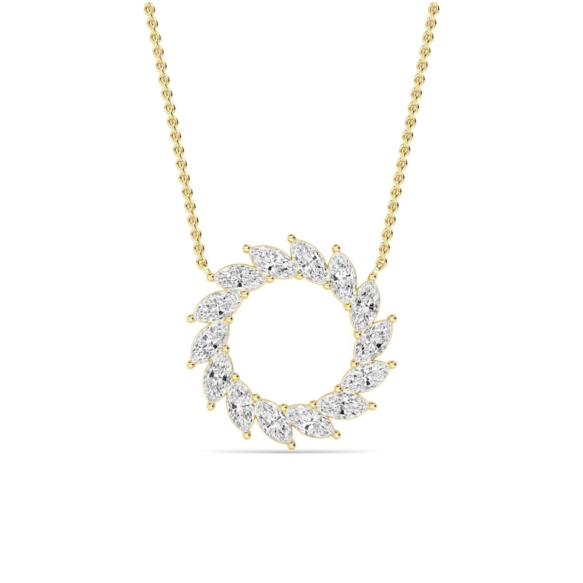 Noelia Grace lab grown diamond pendant