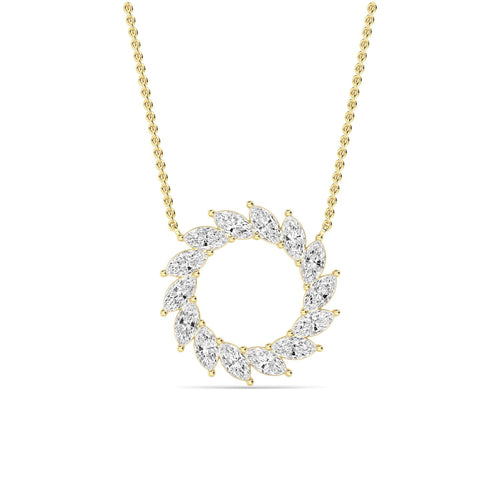 Noelia Grace lab grown diamond pendant