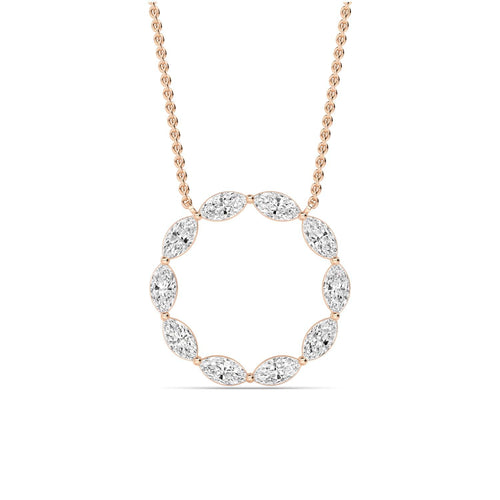 Noelia Joy lab grown diamond pendant