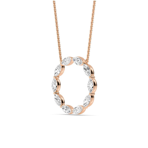 Noelia Joy lab grown diamond pendant