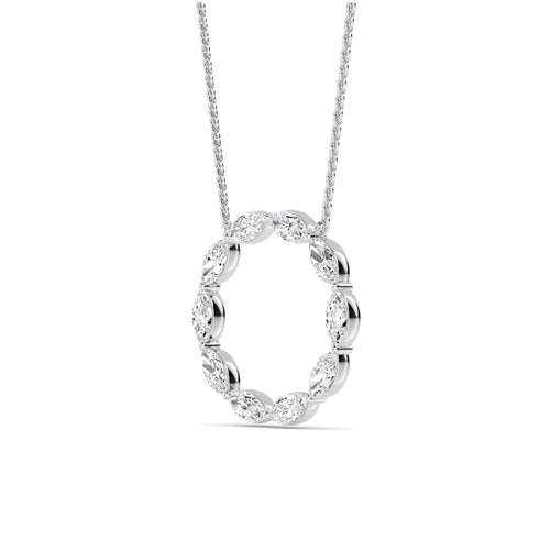 Noelia Joy lab grown diamond pendant