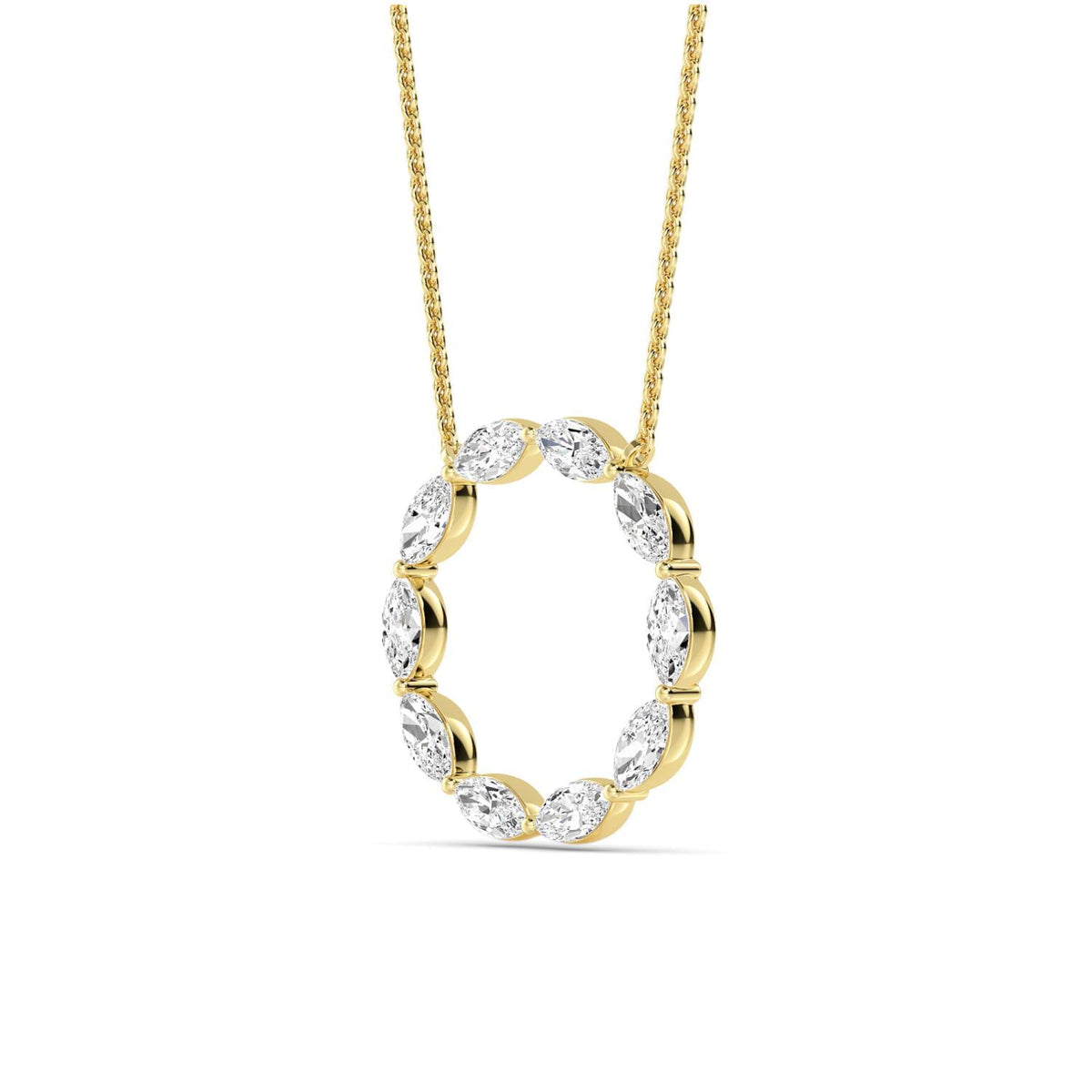 Noelia Joy lab grown diamond pendant