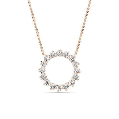 Noelia Lune lab grown diamond pendant