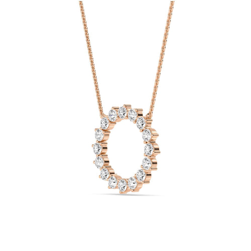 Noelia Lune lab grown diamond pendant