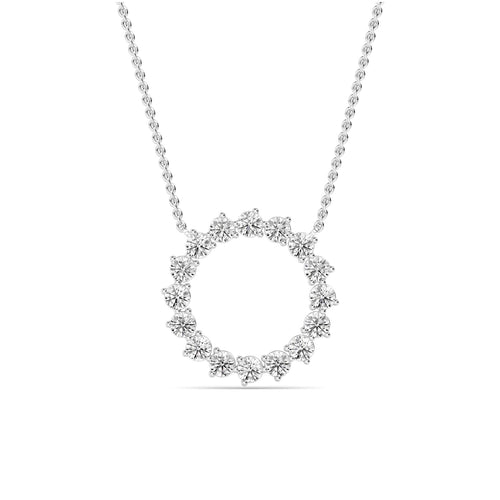 Noelia Lune lab grown diamond pendant