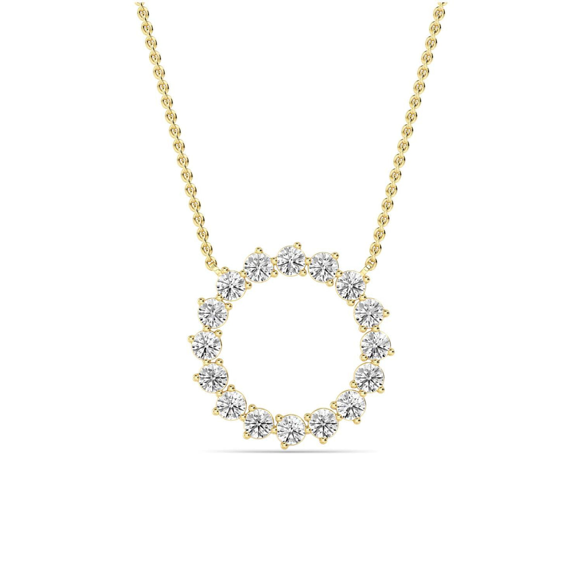 Noelia Lune lab grown diamond pendant