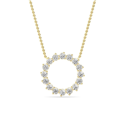 Noelia Lune lab grown diamond pendant