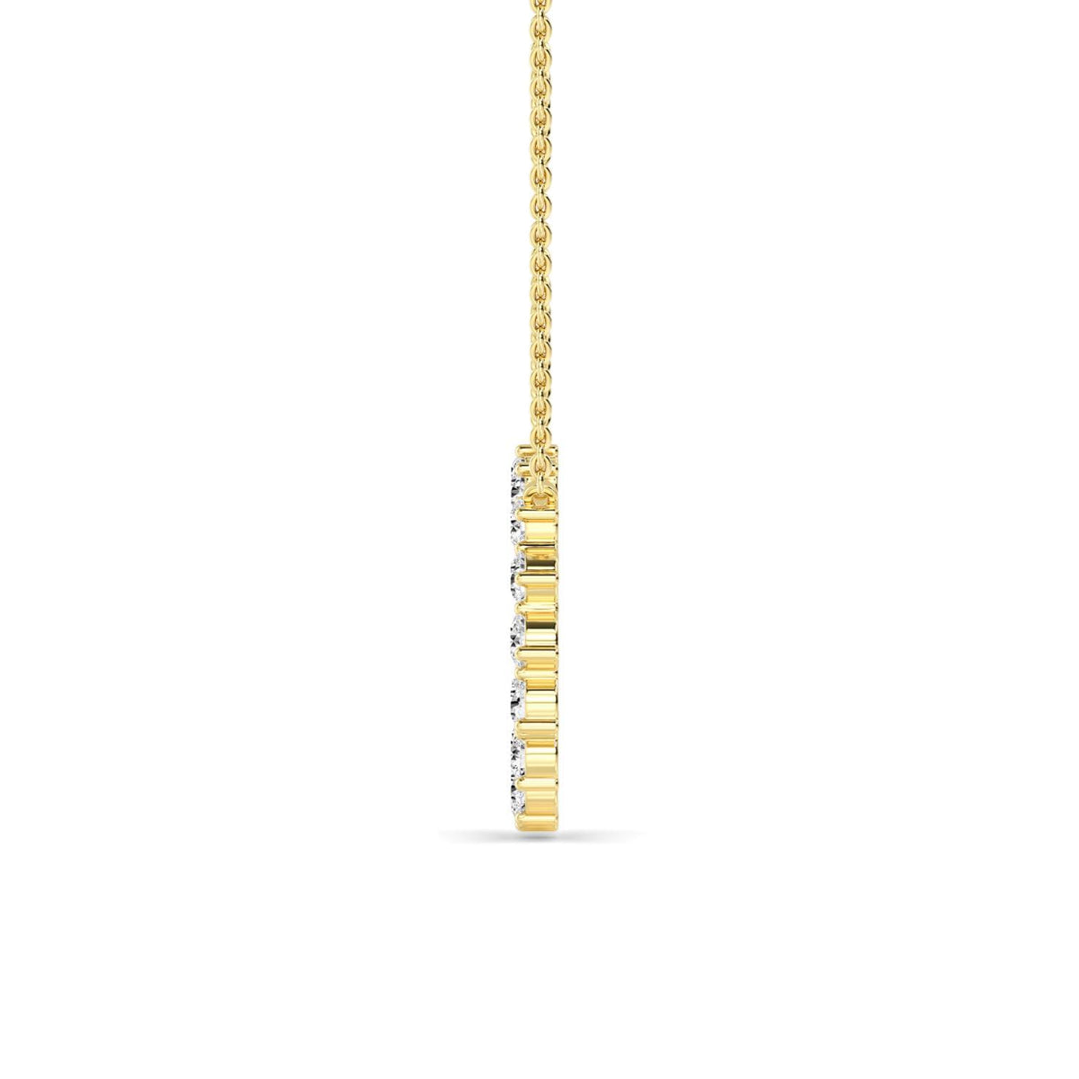 Noelia Lune lab grown diamond pendant