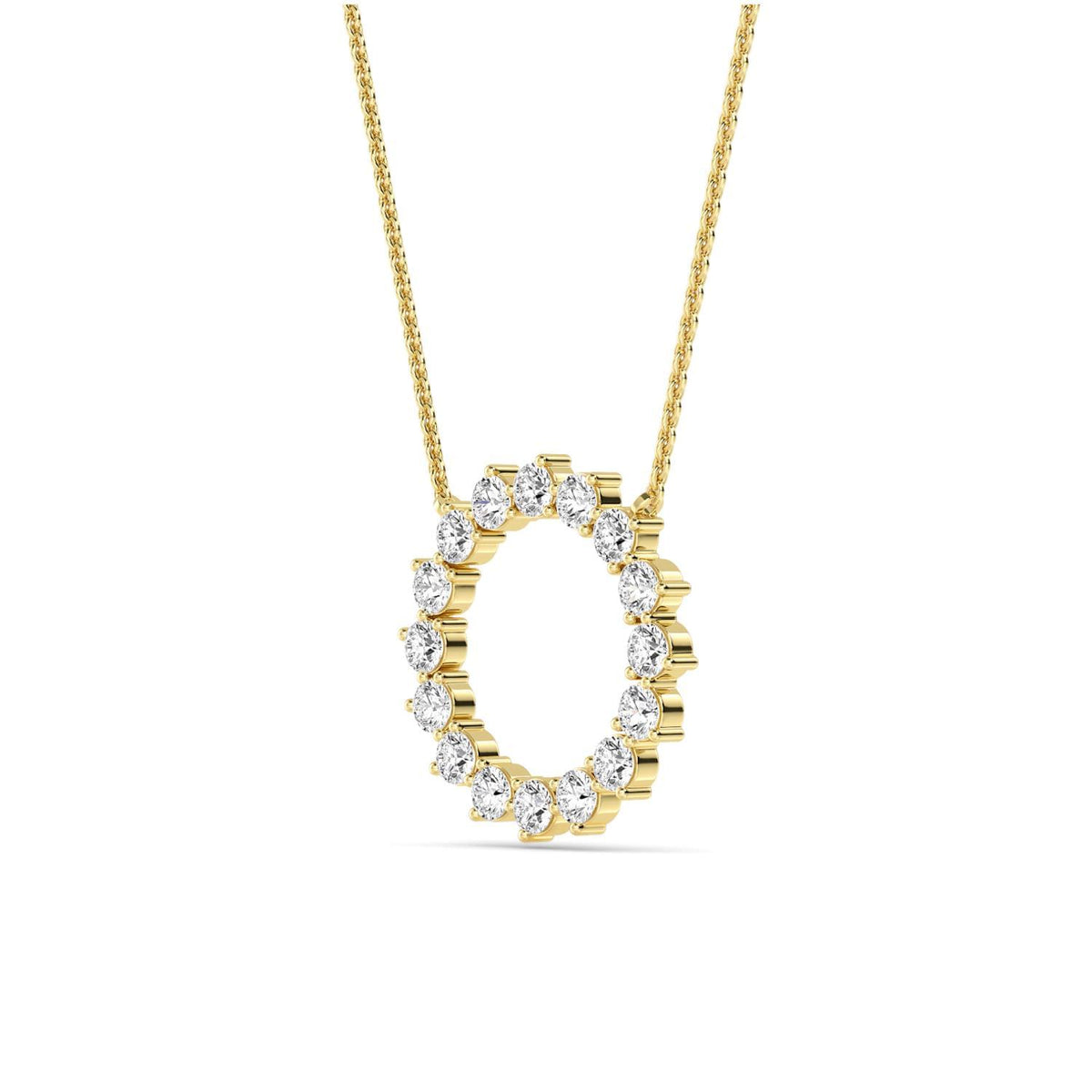 Noelia Lune lab grown diamond pendant