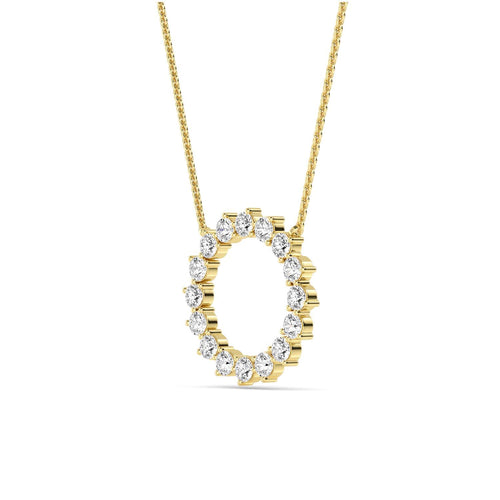 Noelia Lune lab grown diamond pendant