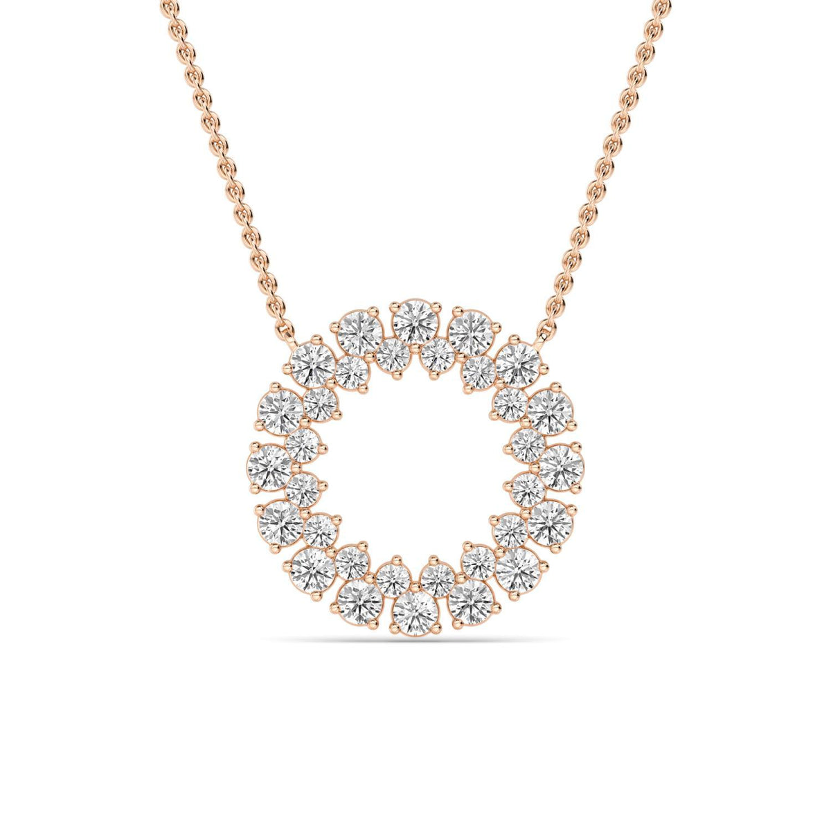Noelia Pearl lab grown diamond pendant