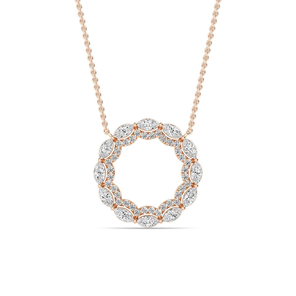 Noelia Rose lab grown diamond pendant
