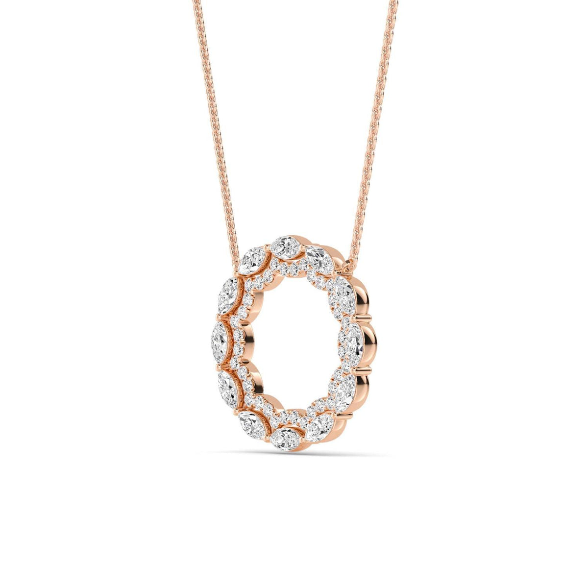 Noelia Rose lab grown diamond pendant