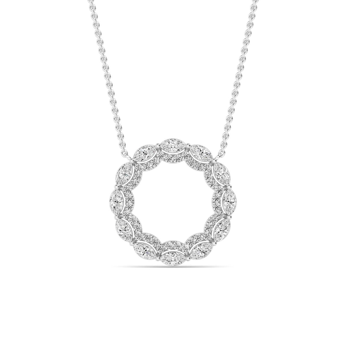 Noelia Rose lab grown diamond pendant