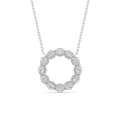 Noelia Rose lab grown diamond pendant