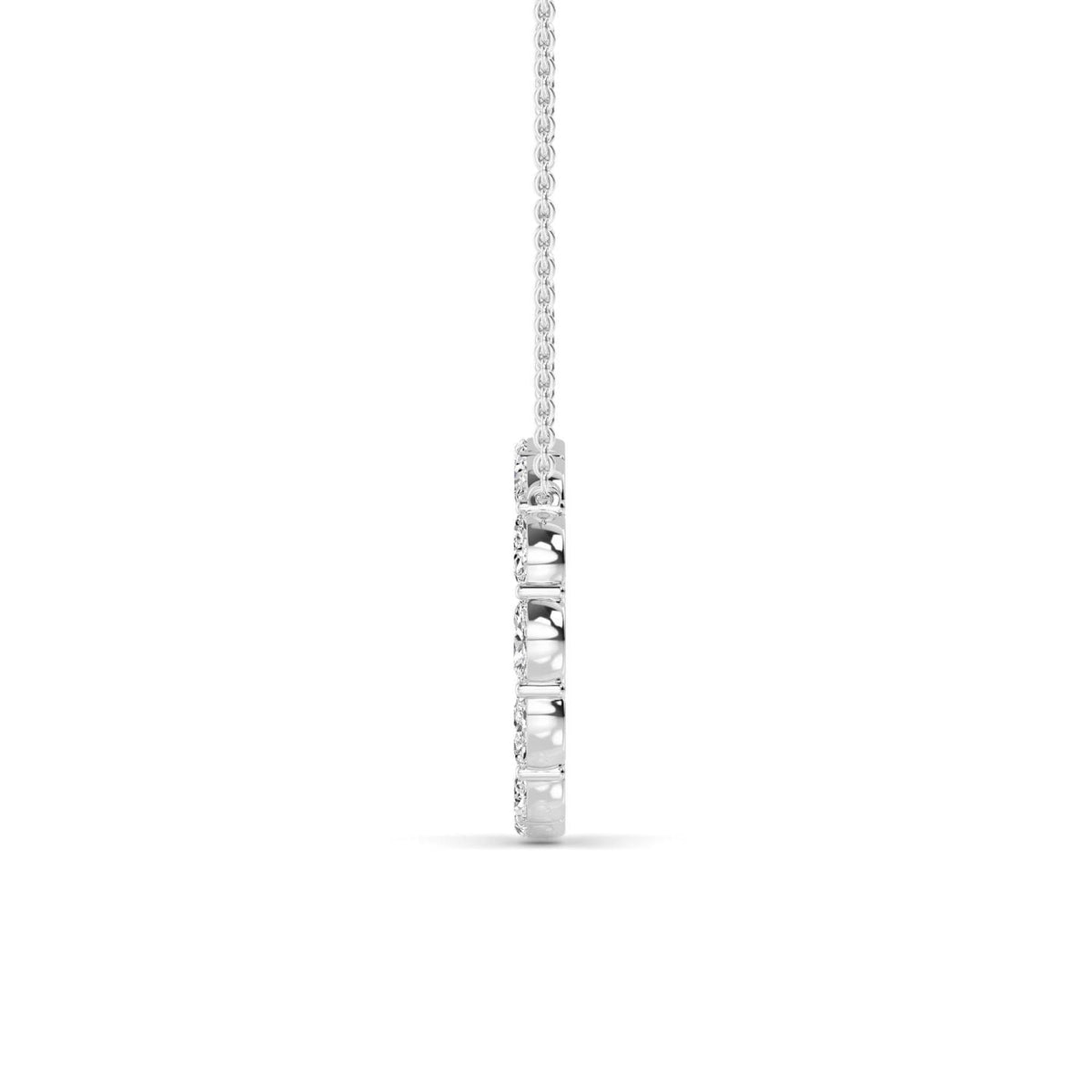 Noelia Rose lab grown diamond pendant