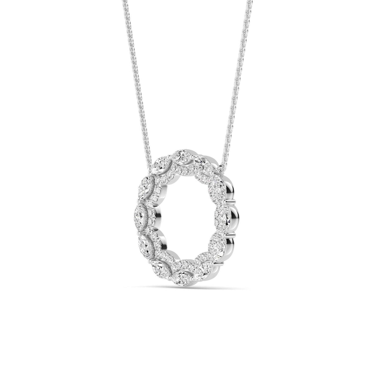 Noelia Rose lab grown diamond pendant