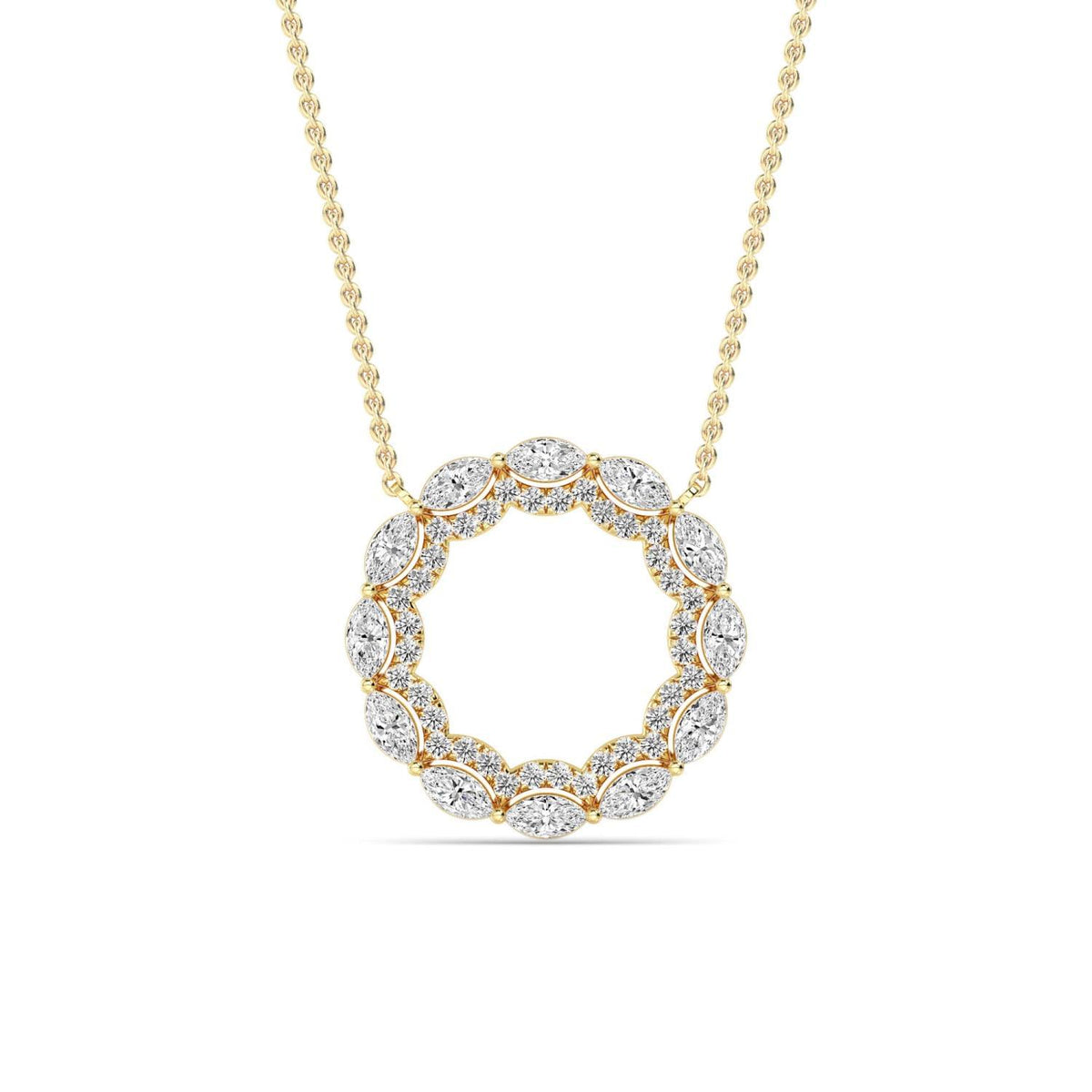 Noelia Rose lab grown diamond pendant