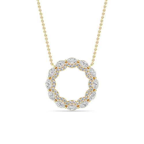 Noelia Rose lab grown diamond pendant