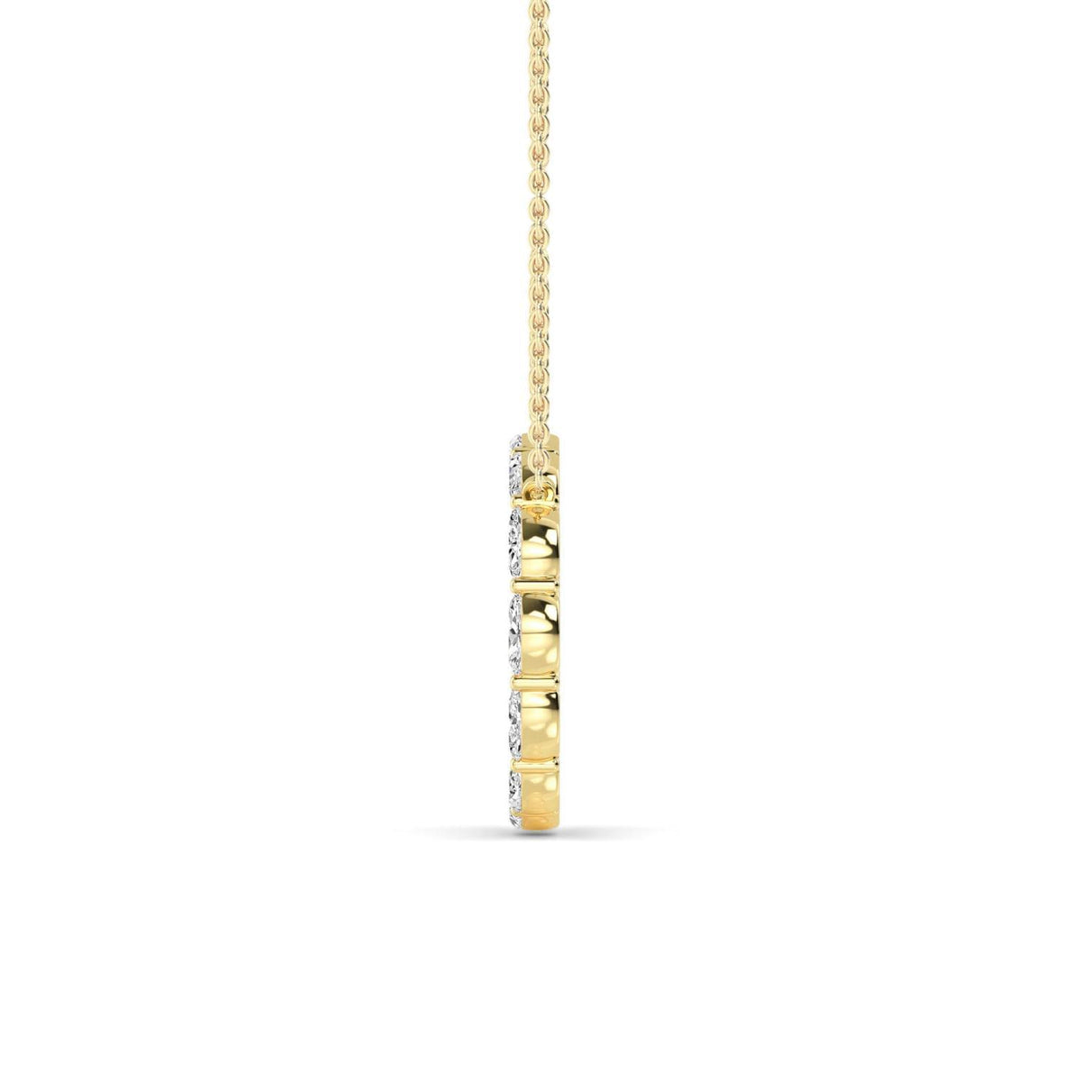 Noelia Rose lab grown diamond pendant