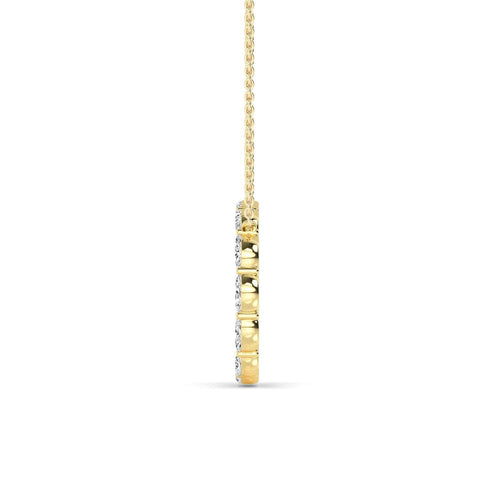 Noelia Rose lab grown diamond pendant