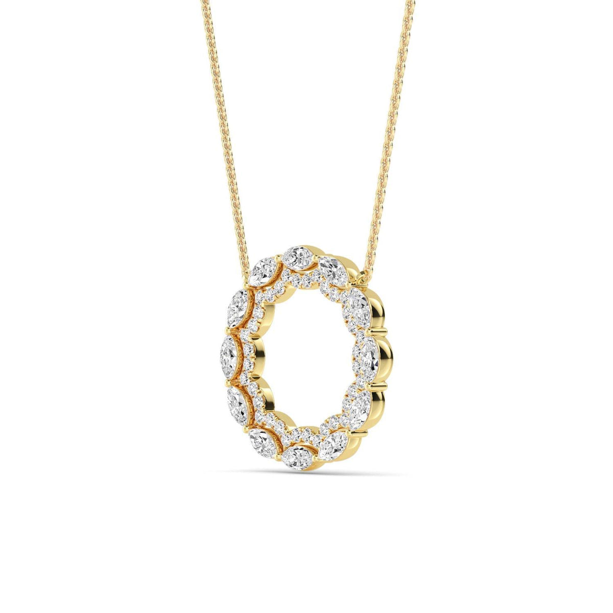 Noelia Rose lab grown diamond pendant