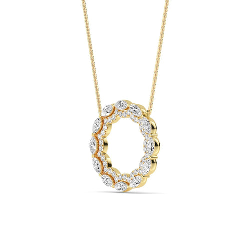 Noelia Rose lab grown diamond pendant