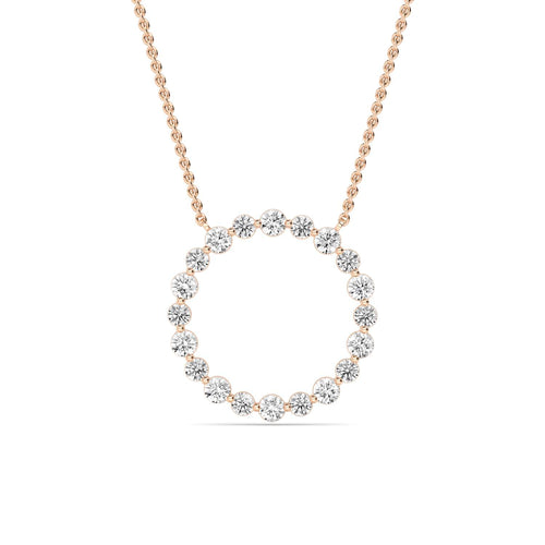 Ophelia Dawn lab grown diamond pendant
