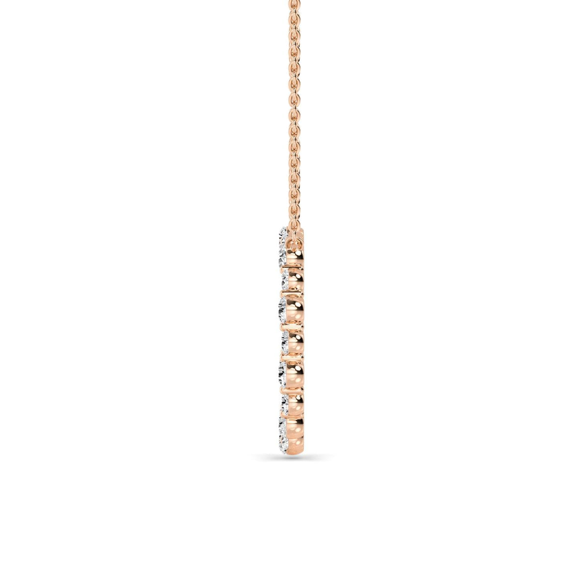 Ophelia Dawn lab grown diamond pendant