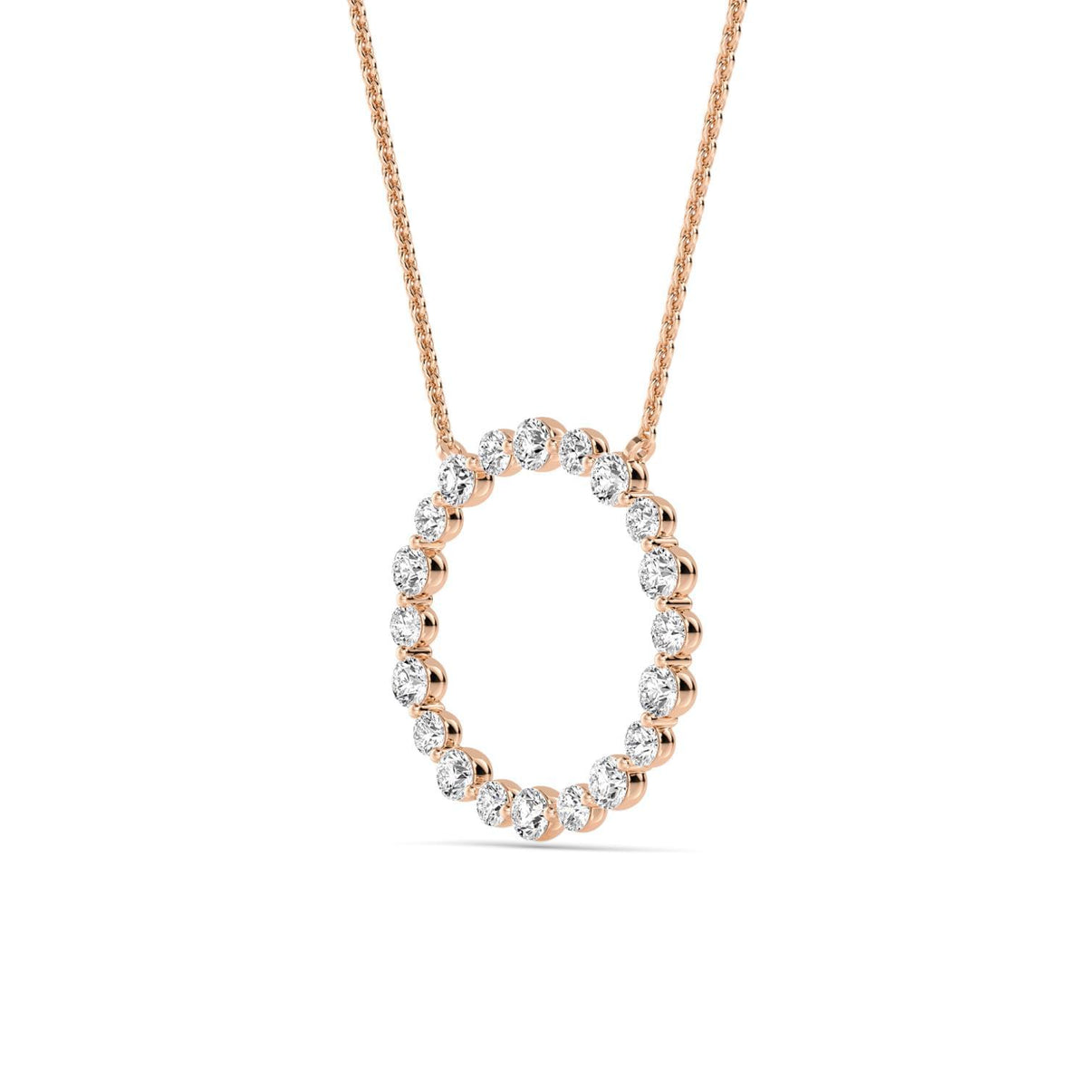 Ophelia Dawn lab grown diamond pendant