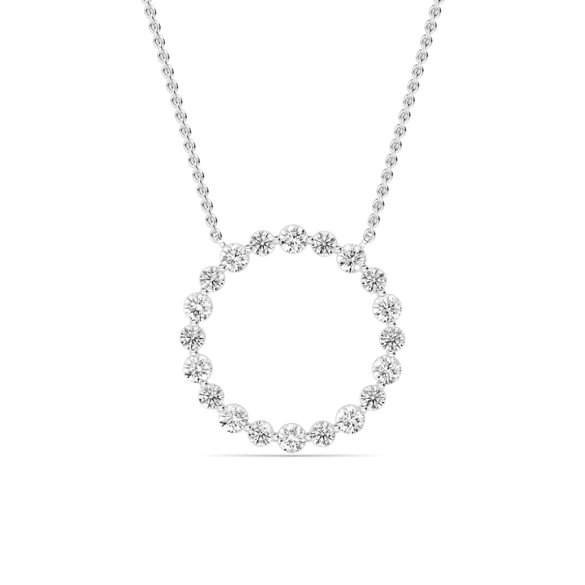 Ophelia Dawn lab grown diamond pendant