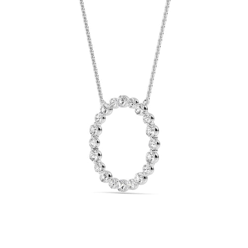 Ophelia Dawn lab grown diamond pendant