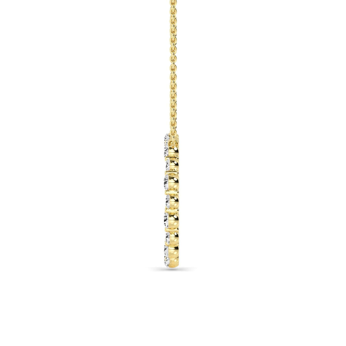 Ophelia Dawn lab grown diamond pendant