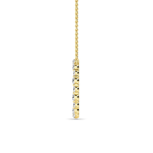 Ophelia Dawn lab grown diamond pendant